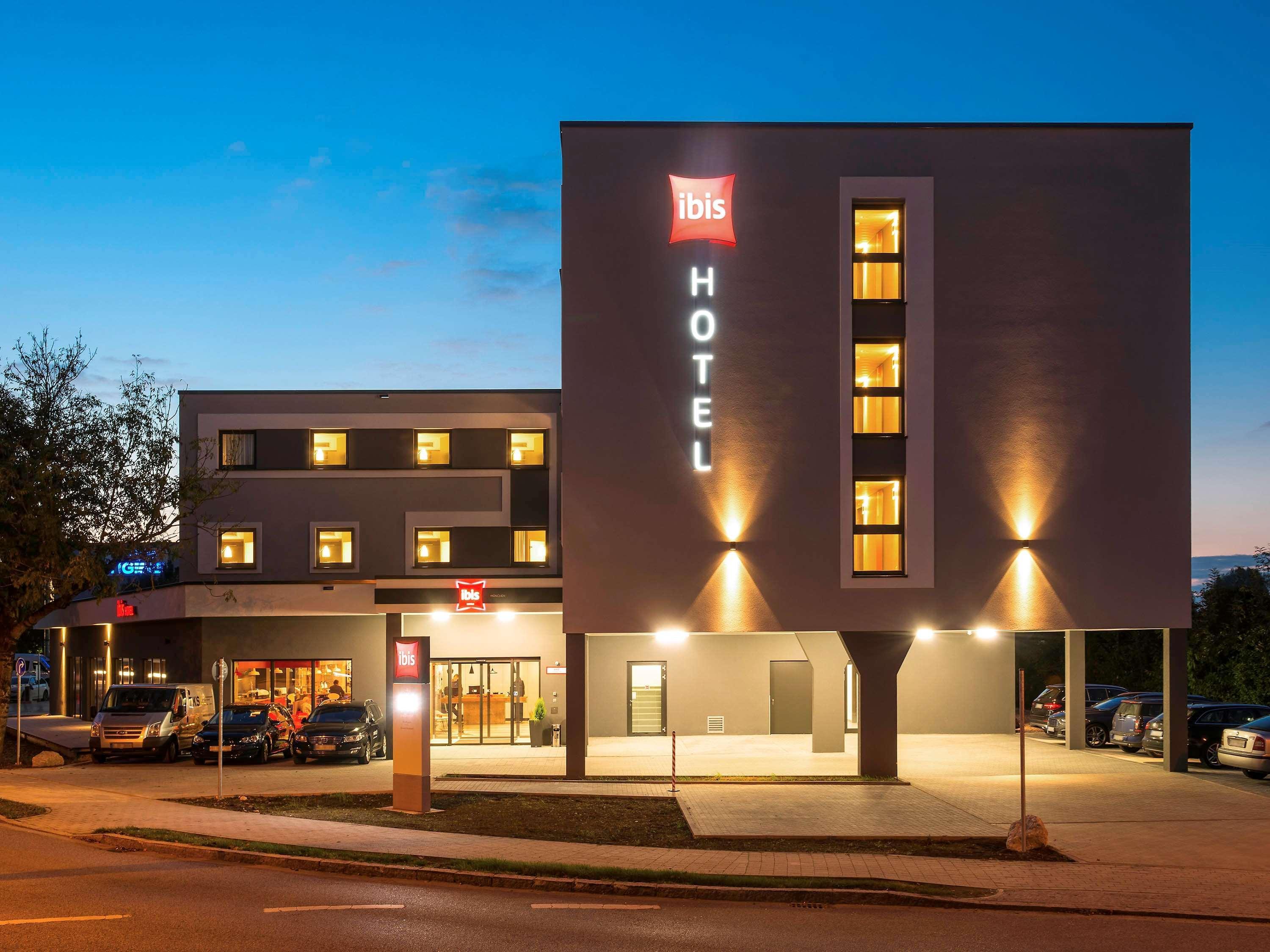 Hotel Ibis Muenchen Airport Sued Hallbergmoos Exterior foto